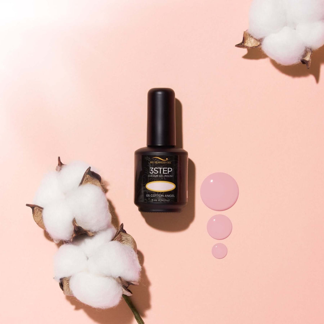 Bio Seaweed Gel 005 - Cotton Angel Nail Polish